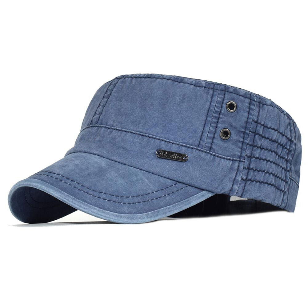 Men Cap Army Hat Cadet Castro Military Patrol Baseball Summer Camouflage Cotton