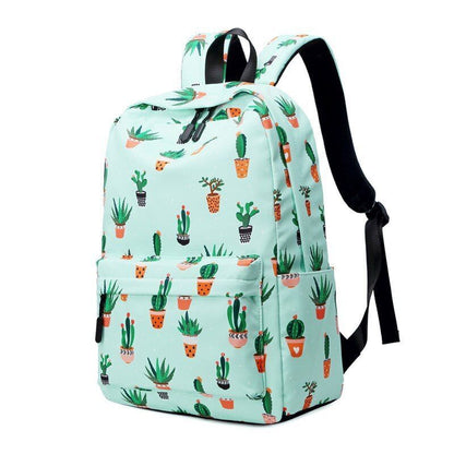 Waterproof Nylon Lightweight Backpack Women 16.5 inch School Student Book Bags