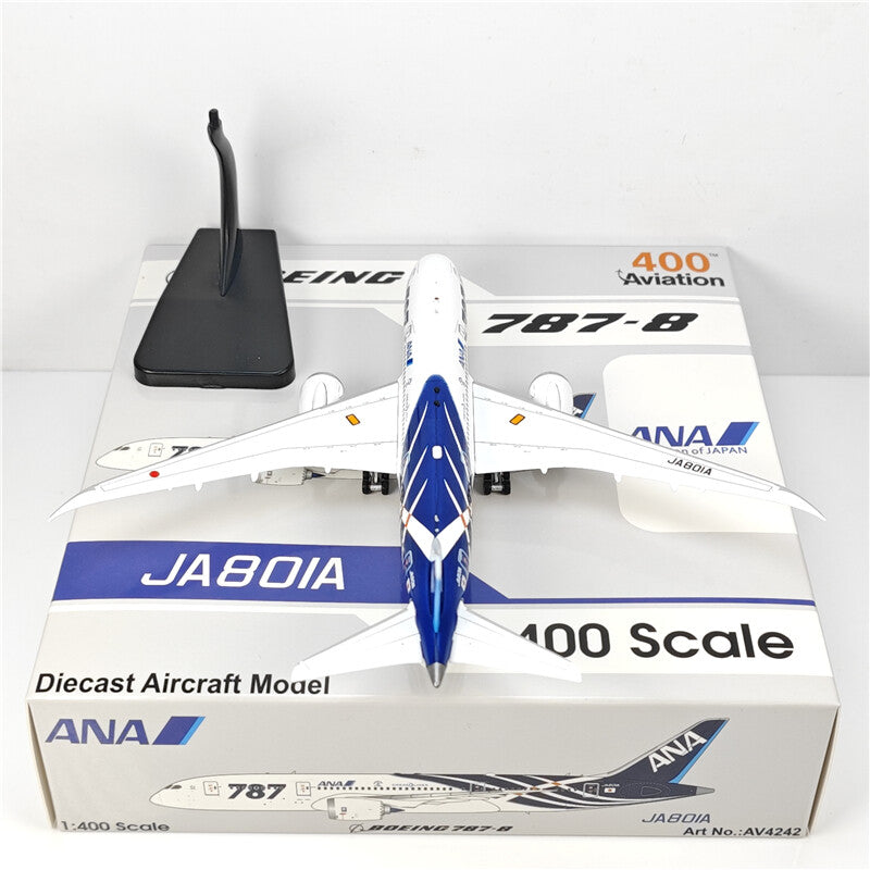 1:400 Aviation ANA BOEING B787-8 Passenger Airplane Diecast Plane Model