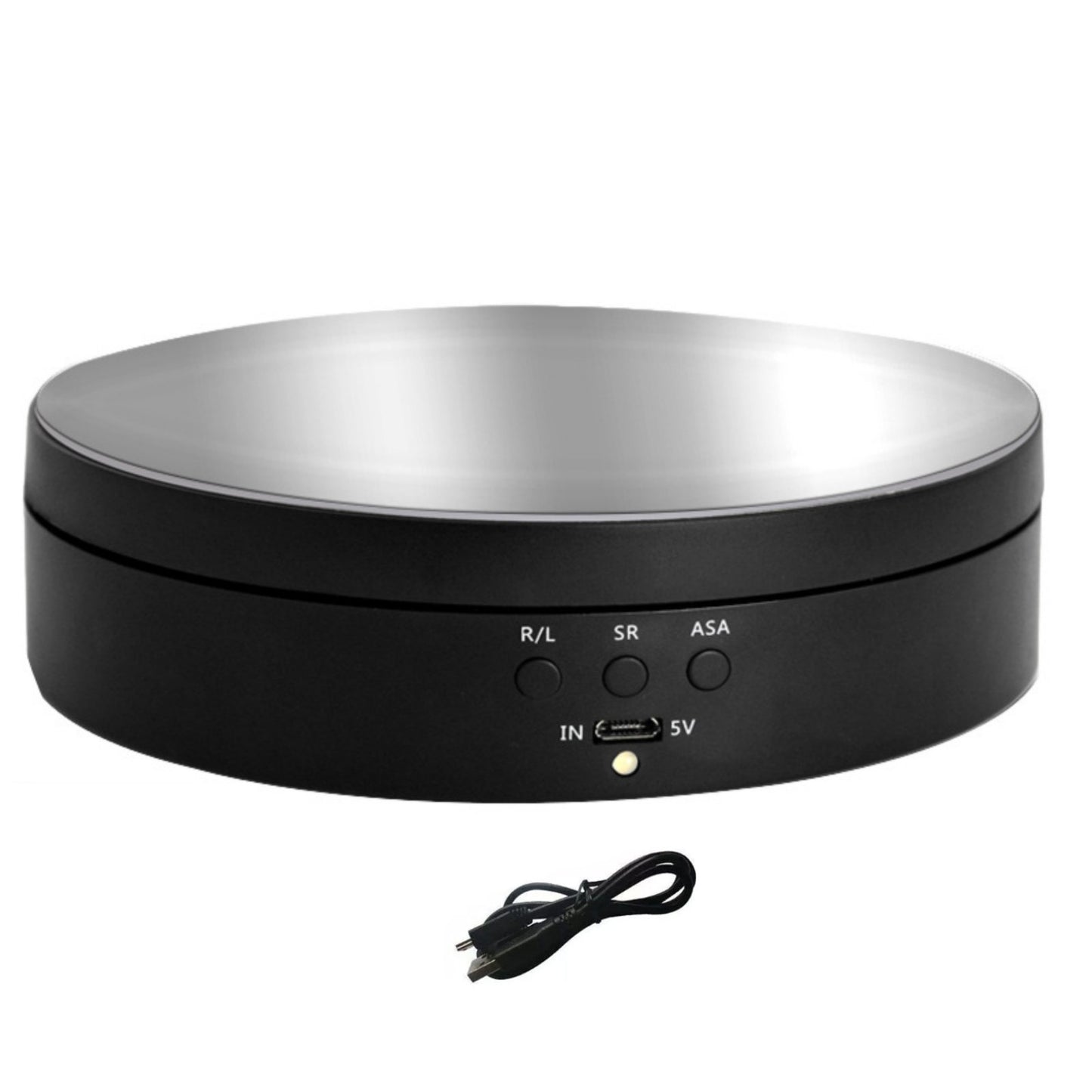 360° Motorized Rotating Display Stand Collectibles Photography Show Holder