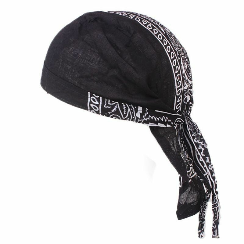 Cycling Head Scarf Quick Dry Bandana Hat Bike Cap Summer Running Riding Cotton