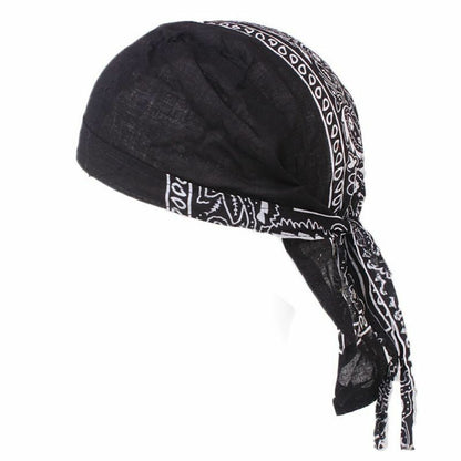 Cycling Head Scarf Quick Dry Bandana Hat Bike Cap Summer Running Riding Cotton