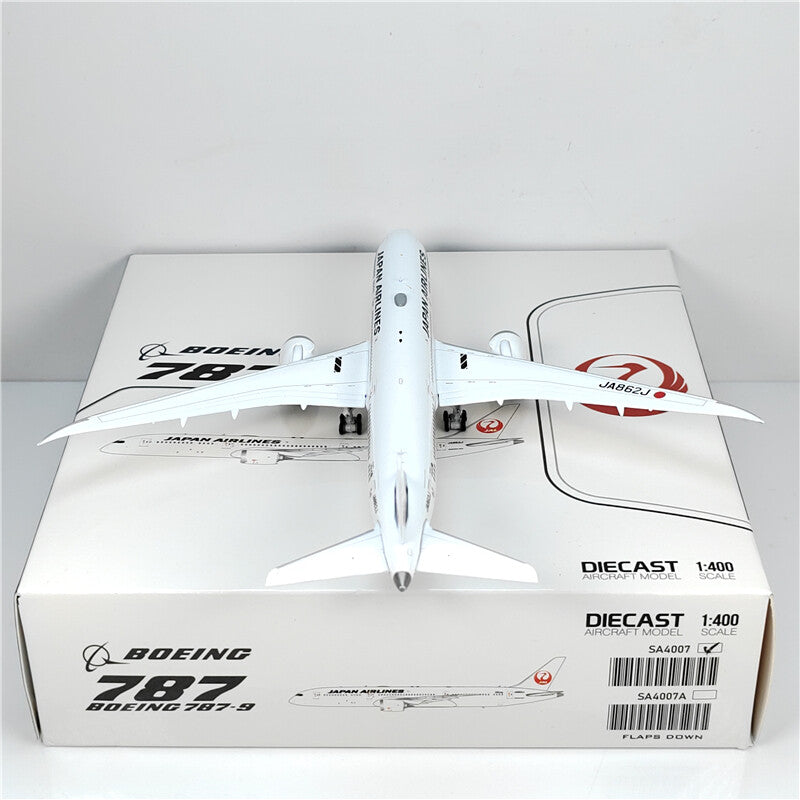 1:400 JC Wings JAL BOEING B787-9 Passenger Airplane Diecast Aircraft Model