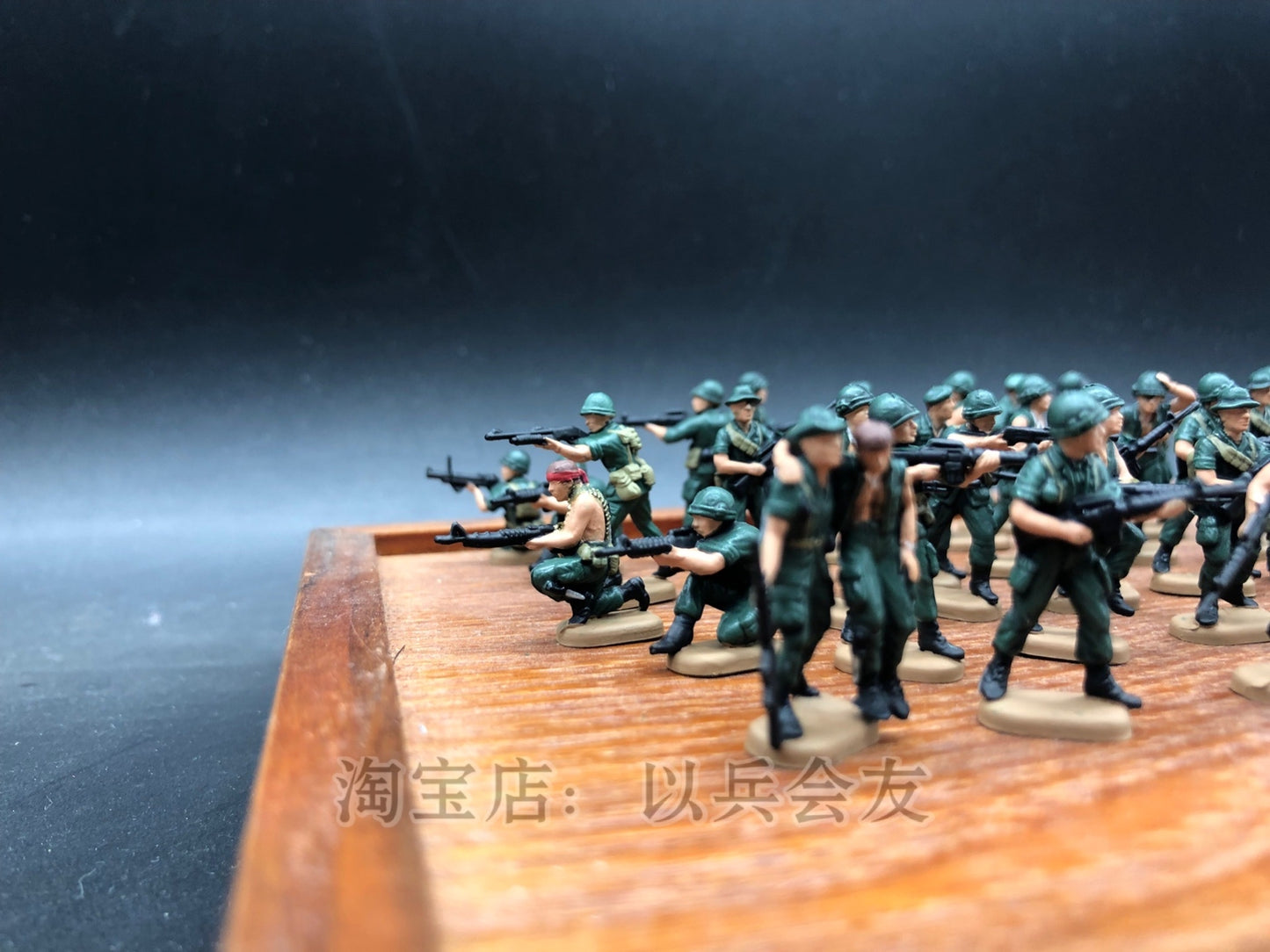 1/72 50Pcs US Special Forces Soldier Model Vietnam War