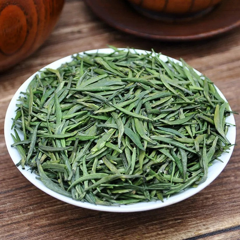 500g High Mount Chinese Green Tea QUE SHE Loose Leaf Sparrow Tongue Tea