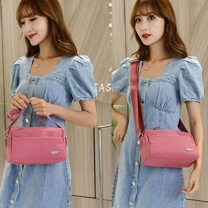 Nylon Shoulder Bag Handbag Travel Crossbody Bags Wallet Polyester Purse Oxford