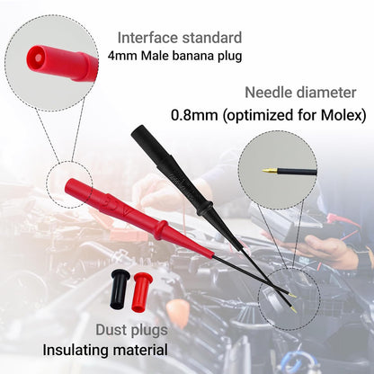 RCT2 Extension Probe Tip Set,Compatible with Fieldpiece RCT2 ADK7 ADLS2