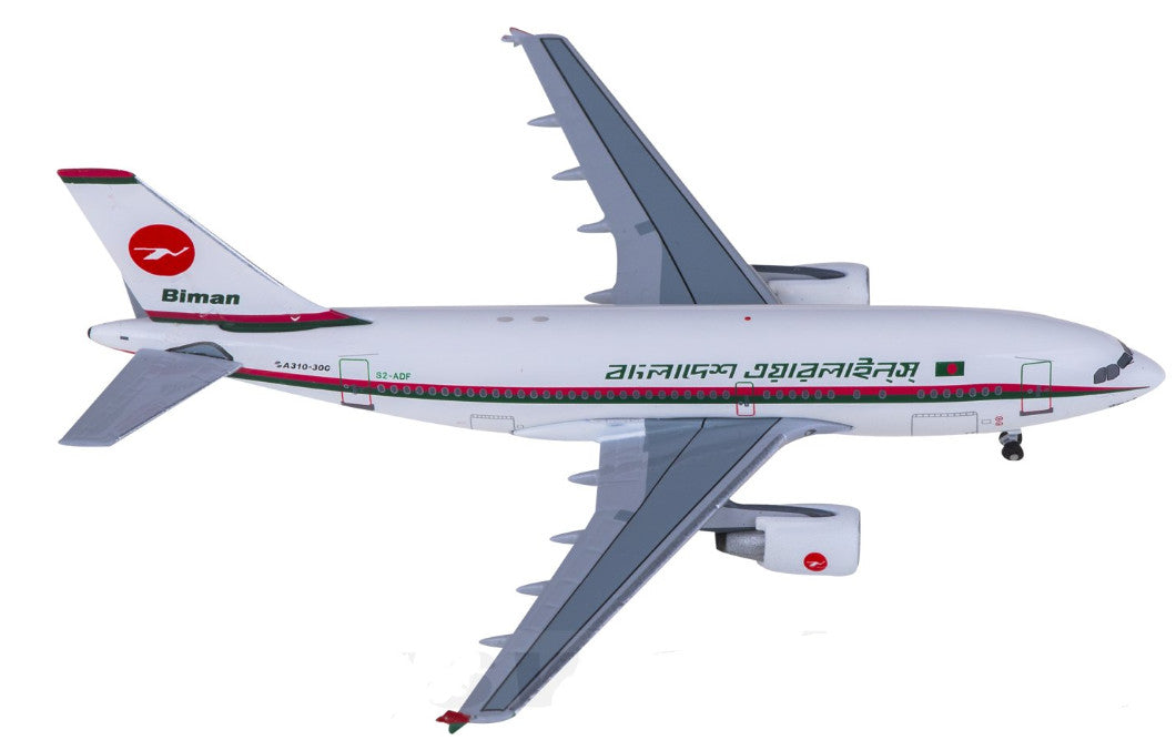 1:400 AeroClassics Biman Airbus A310 Passenger Airplane Diecast Model
