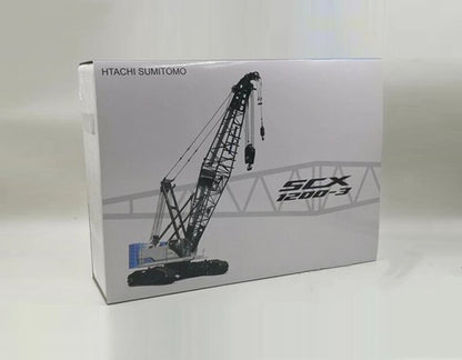 1:50 38CM SCX1200-3 Crawler Crane Constuction Machine Equipment Diecast Model