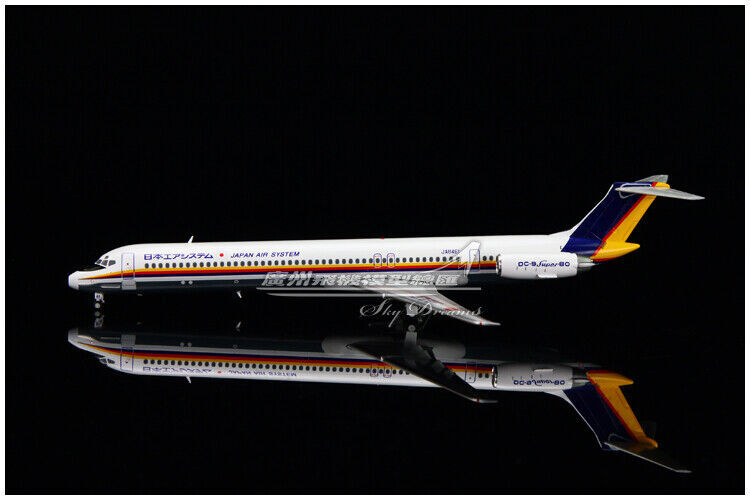 1:200 JC Wings JAS MCDONNELL DOUGLAS MD-81 Airplane Diecast Aircraft Plane Model