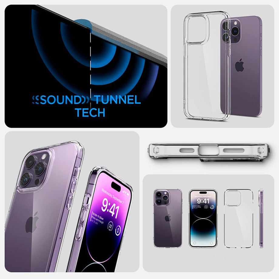 For iPhone 11 12 13 14 Pro Max Silicone Shockproof Case Clear Cover Ultra Thin