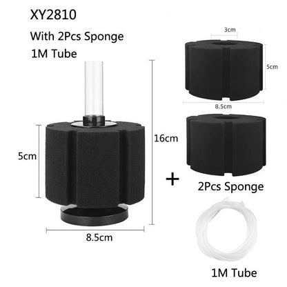 Aquarium Filter Fish Tank Air Pump Skimmer Biochemical Sponge Filtering Material