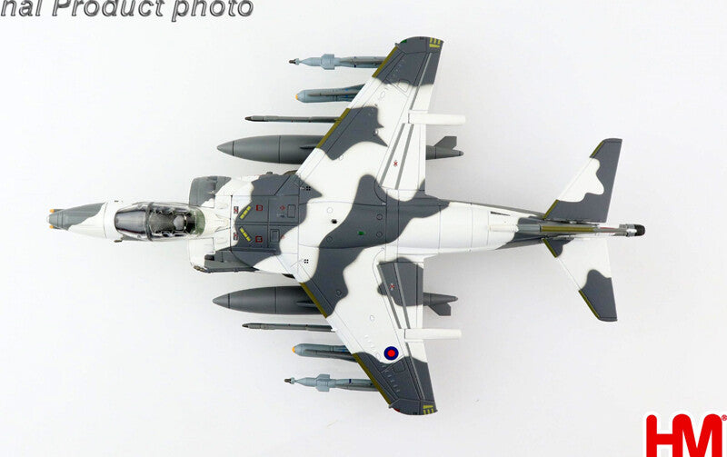 HM 1/72 British Harrier jump jet alloy model Harrier GR.7 snow hawk training