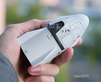 1/72 Space Manned Dragon Spaceship 3D Printed Finished Product Model Decoration