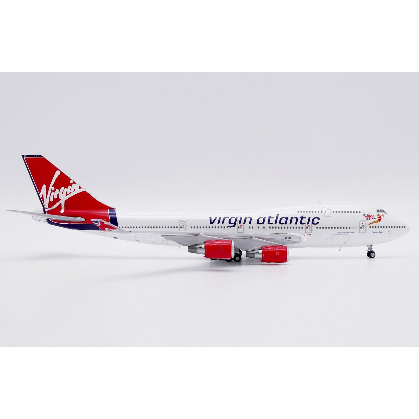1:400 JC Wings Virgin Atlantic B747-400 G-VHOT Airplane Diecast Aircraft Model
