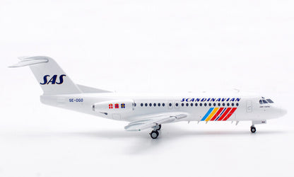 1:200 InFlight SAS Fokker F-28-4000 Passenger Airplane Diecast Aircraft Model