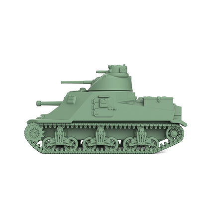 SSMODEL SS1250524 1/1250 Military Model Kit US M3 Lee Medium Tank