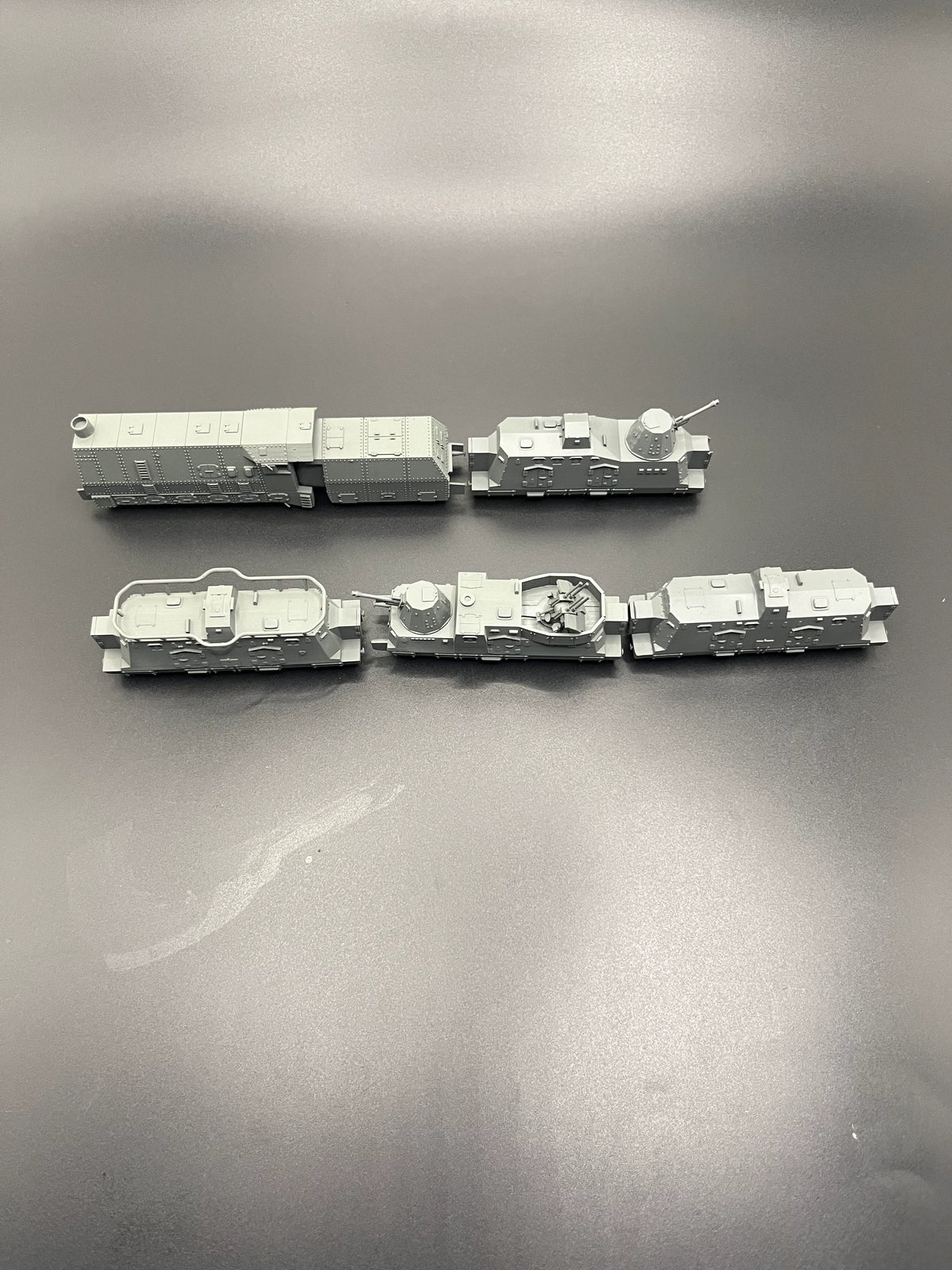 1/144 Bp42-44 World War Ii Armored Train Model Armored Tank Train Tank Model