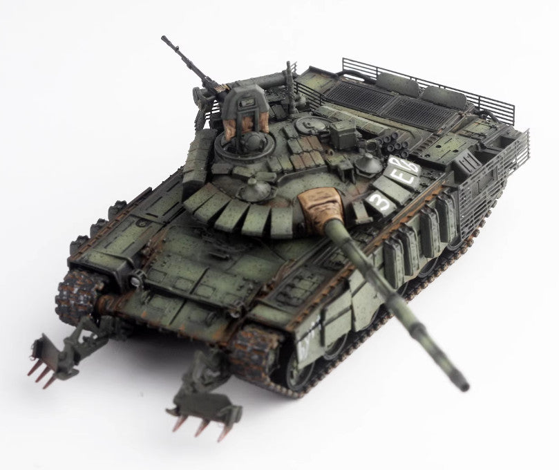 1:72 88MODEL T-72B3M Main Tank Army Military Vehicle Resin Metal Armor Model