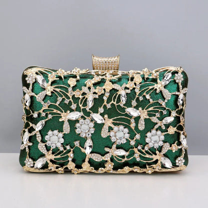 Evening Bags Box Bags Elegant Female Wedding Shoulder Pouch Banquet Party