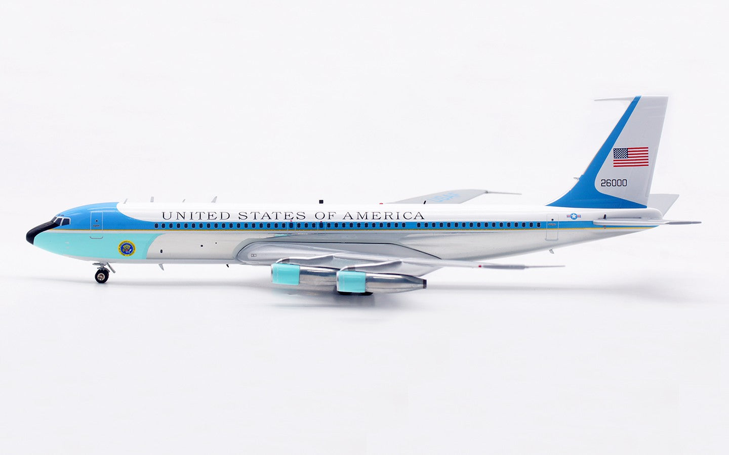 1:200 InFlight U.S.A VC-137C 62-6000 Passenger Airplane Diecast Aircraft Model