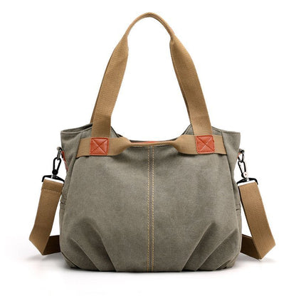 Canvas Hobos Bag Handbags Large Leisure Shoulder Bags for Travel Weekend Outdoor