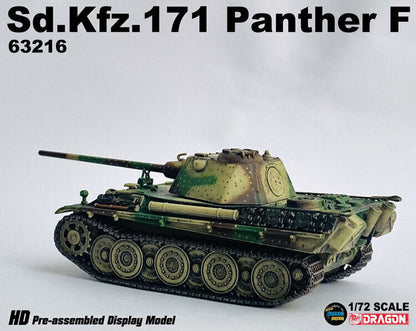 Dragon 63216 WWII German Leopard F Medium Tank Sd.Kfz.171 Finished 1/72 Model