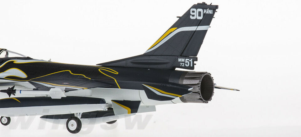 1:72 JC Wings F-16A Italian Air Force 2008 Fighter Plane Diecast Aircraft Model
