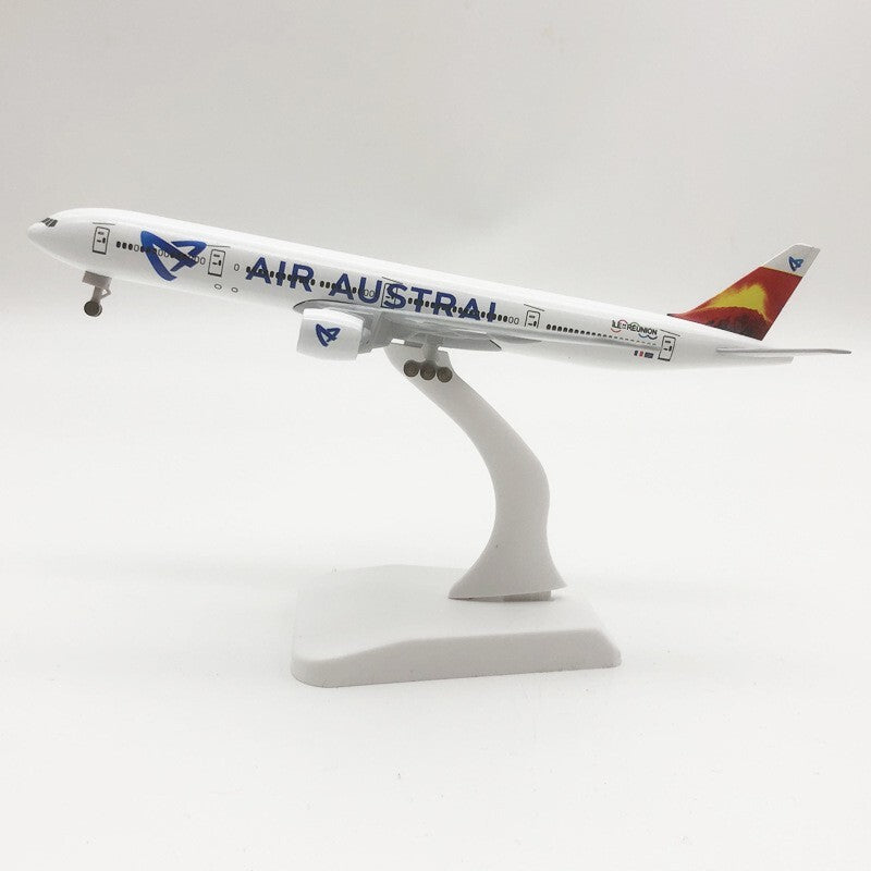 1/200 20cm Diecast Alloy Reunion Airlines AUSTRAL AIR Boeing777 Model Airplanes