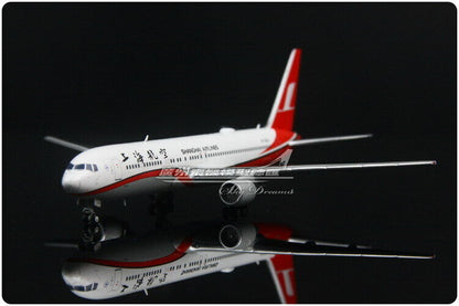 1:400 JC Wings SHANGHAI AIRLINES BOEING 767-300 Passenger Airplane Diecast Model