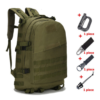 40L Military Tactical Bag Backpack Camping Travel Hiking Hunting Camo Bags