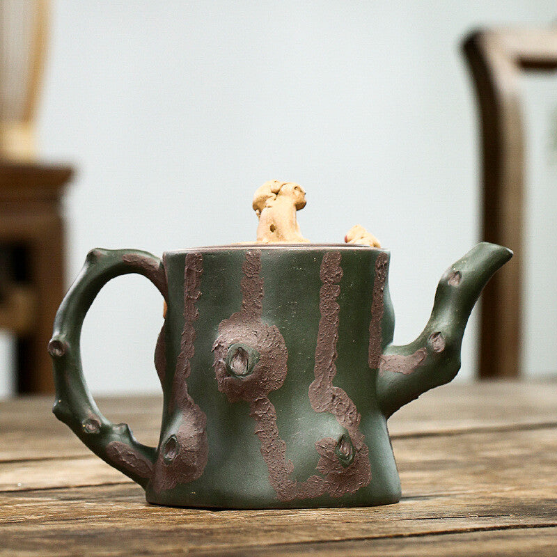 Full Handmade Tea Pot Marked Original Ore Real Yixing Zisha Clay Chinese Tea Pot