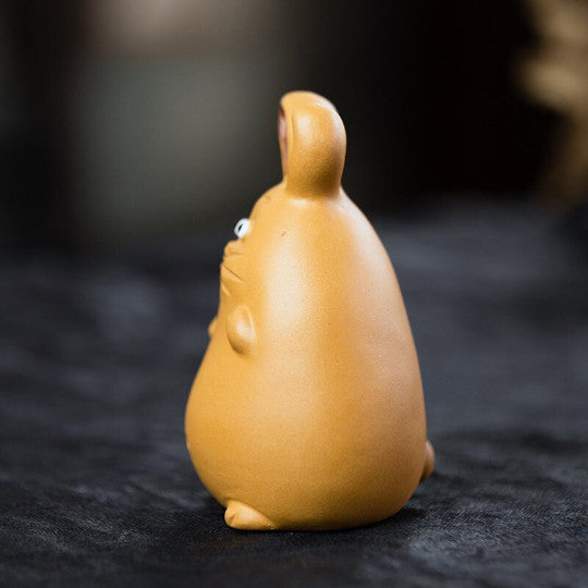 Yixing Purple Clay Tea Pet Cute Cat Zisha Tea Accessories