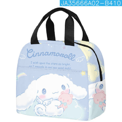 Cinnamoroll Insulated Lunch Bag Handbag Thermal Leakproof Insulated Lunch Box