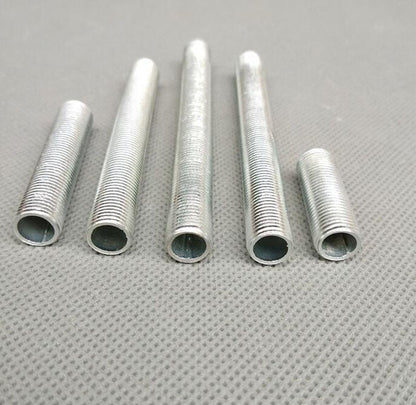 10Pcs M6 Hollow Threaded Rod Tube Side Electric Light Socket Accessories