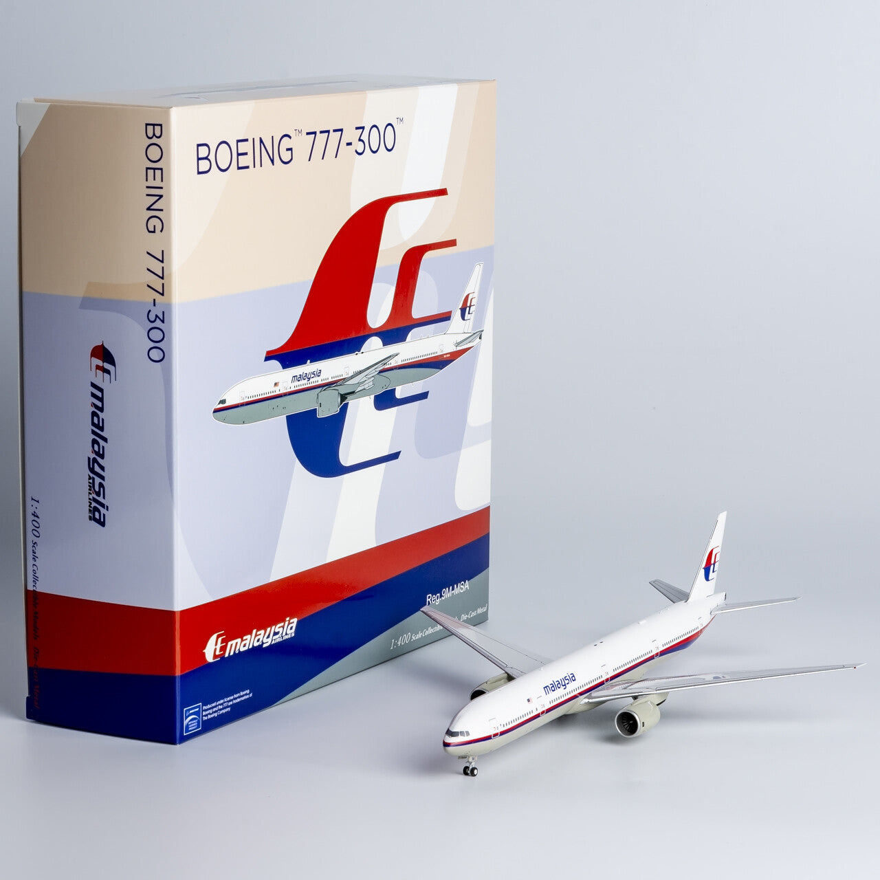 1:400 NG Model Malaysia Airlines BOEING B777-300 Airplane Diecast Aircraft Model