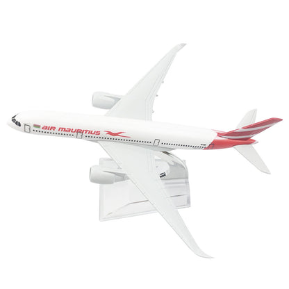 1:400 16cm A350 Air Mauritius Metal Airplane Model Alloy Diecast Plane Model