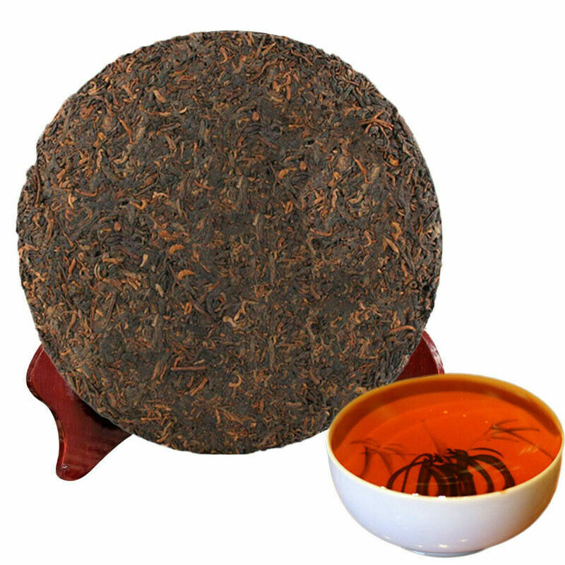 357g Dayi Tea Cake Tea TAETEA Nian 7572 Ripe Puer Puerh Tea Menghai Lose Weight