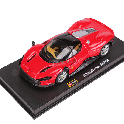 1/43 2021 Ferrari Daytona sp3 Model Car Metal Diecast Collectible Vehicle Red
