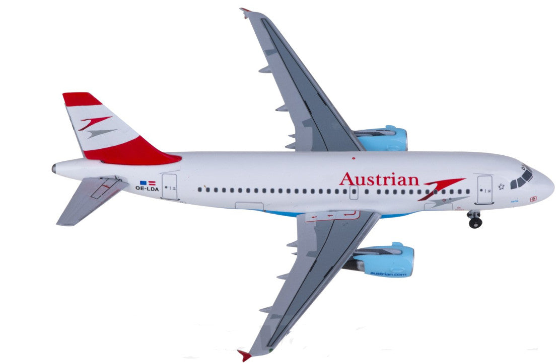 1:400 AeroClassics Austrian Airlines Airbus 319 Passenger Airplane Diecast Model