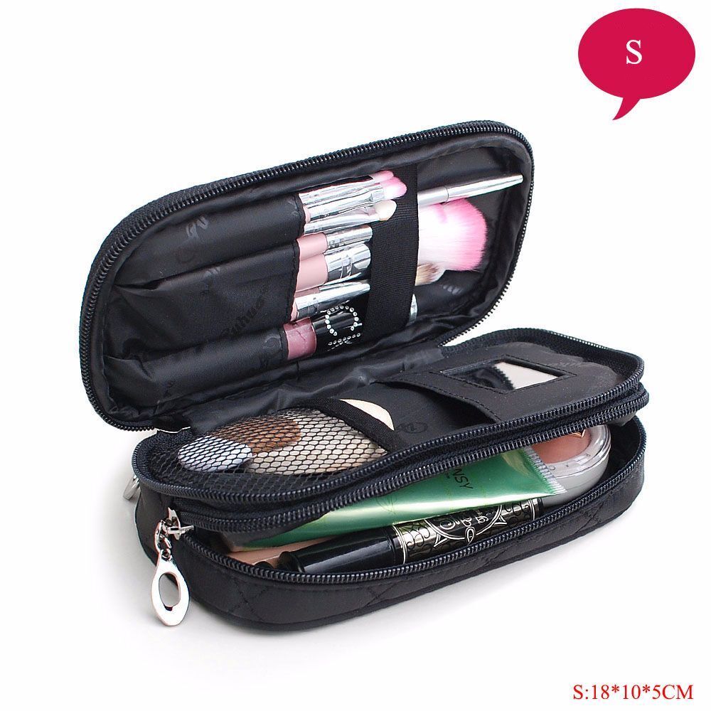 Toiletry Cosmetic Bag Waterproof Beautician Make Up Travel Organizer Beauty Case