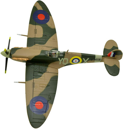 1:72 Supermarine Spitfire Fighter Attack Metal Plane Model, WWII Royal Air Force