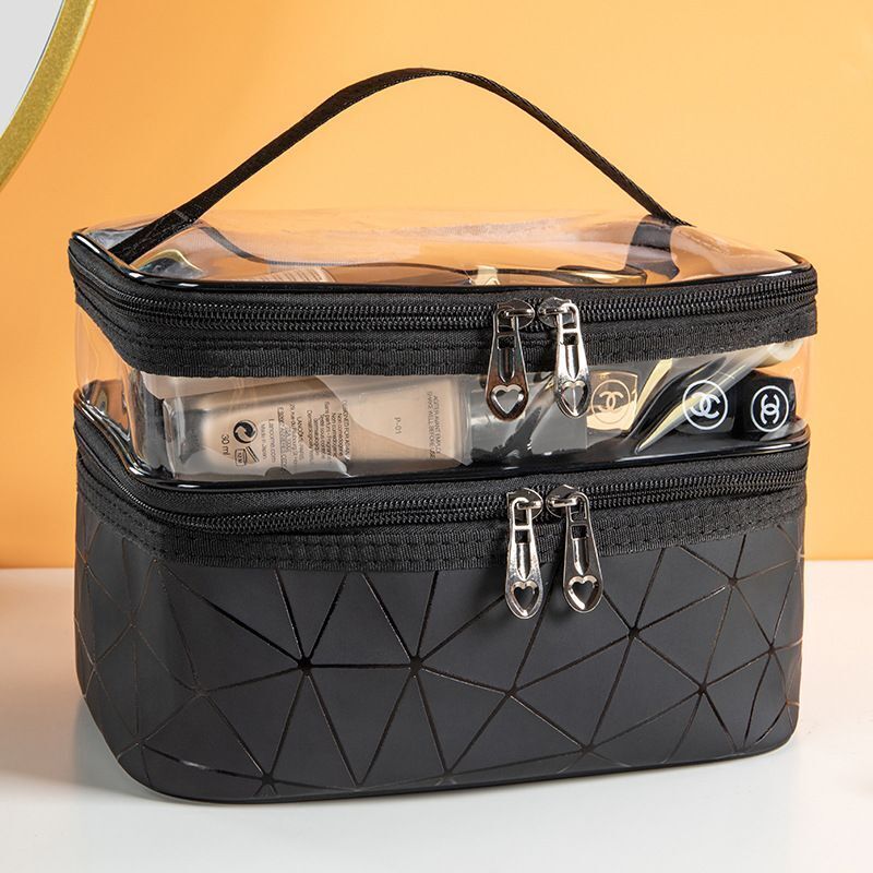 Multifunction Travel Clear Makeup 1PC Cosmetic Bag Toiletries Waterproof Storage