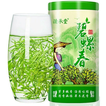 Green Tea Biluochun Tea Spring Tea Organic Fresh Chinese Bi Luo Chun 250g Tin