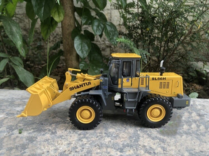 1:35 24CM SHANTUI SL56H Wheel Loader Construct Equipment Machine Diecast Model