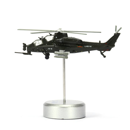 1/100 Chinese Armed WZ-10 Helicopter Model Military Plane Collection Souvenir G