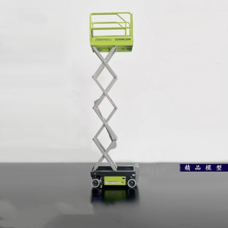 1:25 ZOOMLION ZSO607HD-Li Electric Scissor Lifts Equipment Machine Diecast Model
