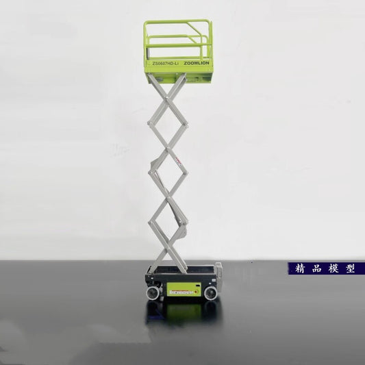 1:25 ZOOMLION ZSO607HD-Li Electric Scissor Lifts Equipment Machine Diecast Model