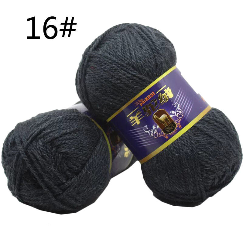 Hot Sale 100g Camel Velvet Thick Yarn Cashmere Hand Knitting Crochet Crafts Yarn