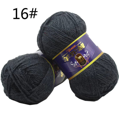 Hot Sale 100g Camel Velvet Thick Yarn Cashmere Hand Knitting Crochet Crafts Yarn